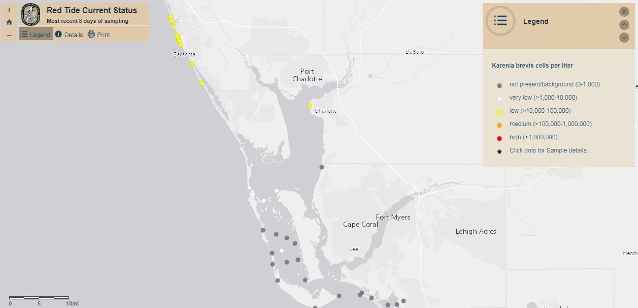 Red Tide Map
